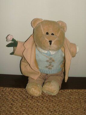 Collectible Adorable Starbucks Barista Plush Bear 2006 45th Anniversary 10”